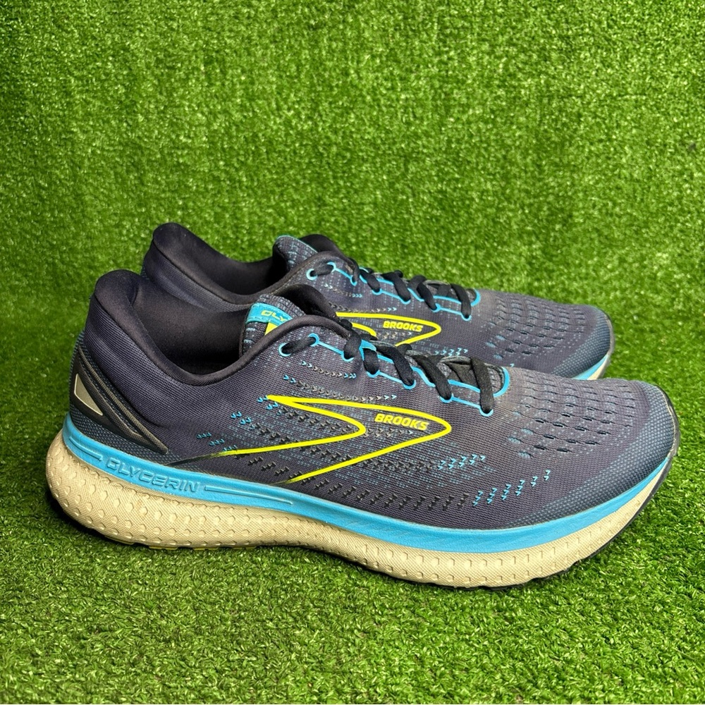 Brooks Glycerin 19 Blue Mens US Size 12 1103561D443 Running Shoes‎